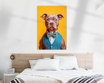Pitbull van Poster Art Shop