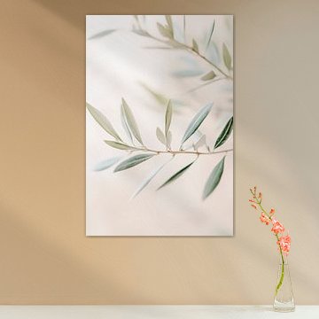 Zarte Olivenblätter im Licht von Poster Art Shop