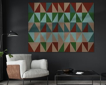 Geometrische stukken 1In van Georgia Chagas