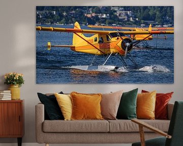 Landed De Havilland Canada DHC-2 Beaver. by Jaap van den Berg