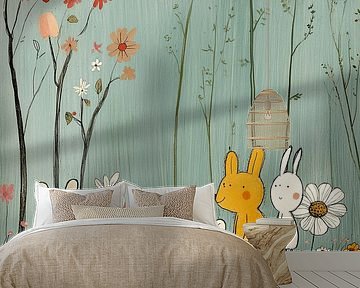 Ein Tag voller Spaß mit Waldtieren