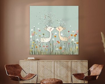 The Friendship of Forest Animals by Karina Brouwer