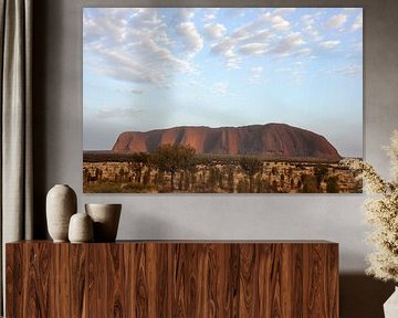 Majesté d'Uluru : Le Cœur Sacré de l'Australie sur Frank Photos