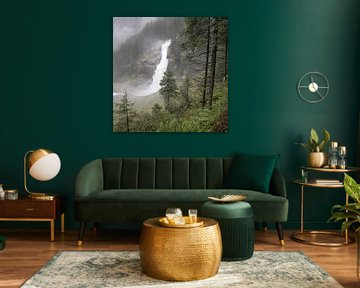 Krimmler waterfall in Salzburgerland, Austria by Dries van Assen