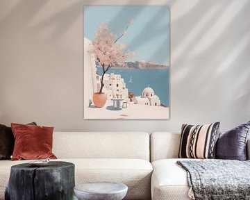 Griekenland in pastelkleuren van Studio Allee