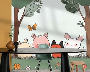 Das Leben der niedlichen Waldtiere