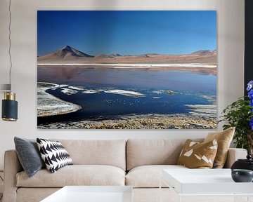 Dazzling panorama : The lagoons of the Salar d'Uyuni