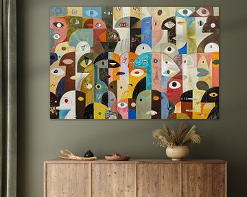 Familie Foto van Kunst Kriebels