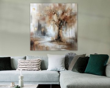 golden Tree van FoXo Art