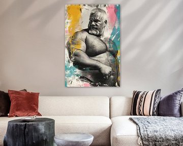 Harige krachtpatser van BEARpictureart