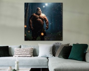 Somber bos van BEARpictureart