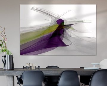 Abstracte lijnencompositie van Art & Soul Creations