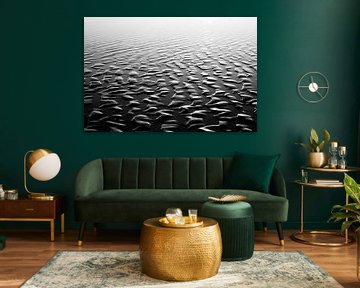 Beach patterns in black and white A