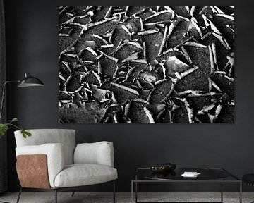 Beach patterns in black and white B