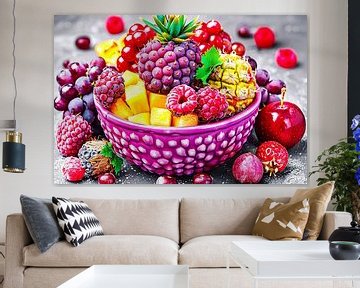 Levendige Fruitcompositie in Kleurrijke Schikking van Art & Soul Creations