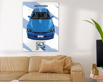 Nissan Skyline by zaka artya