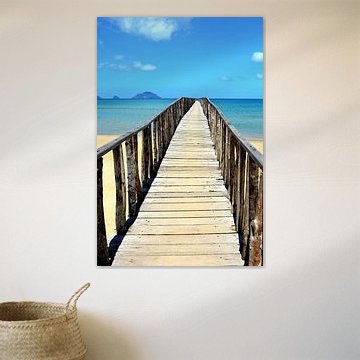 Weg zum Horizont in El Nido