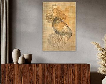 Eenvoudig abstract van Modern Collection