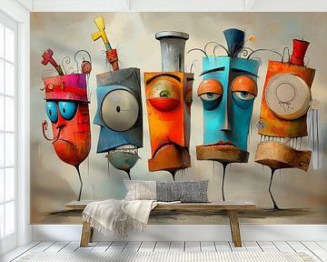 Bizarre Freunde von Preet Lambon