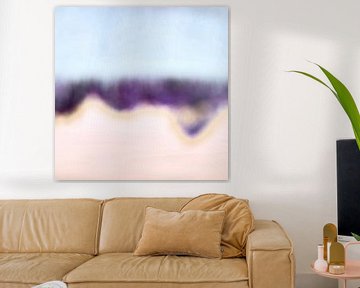 Paars - Blauw - Rosé Abstracte Fotografie van JoePhotoART