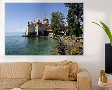 Kasteel van Chillon in Vaud, Zwitserland van Imladris Images