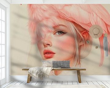 Rosa Küken II von Mirjam Duizendstra