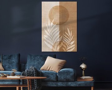 Blad Schilderij | Leaf Whisper van Modern Collection