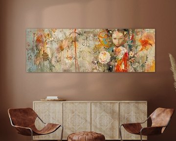 Eleganz hinter den Kulissen von Kunst Laune