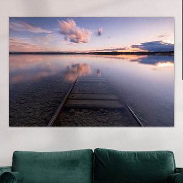 Sunset at the Ammersee