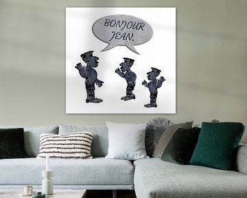 Bonjour Jean - Dad Joke by Grüntyers .