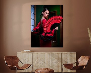 Flamenco dancer by Eric Sweijen
