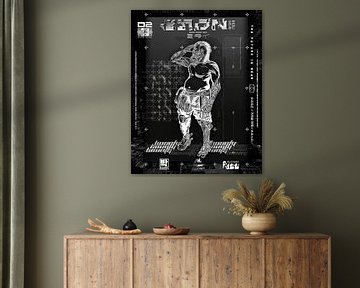 RYO.Z Bounty Poster van AUTOMATA. Z