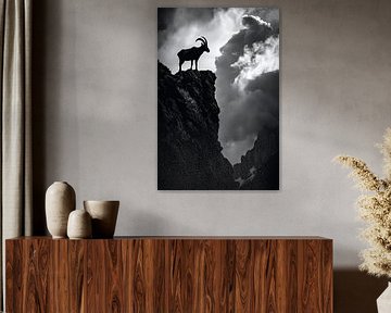 Summit feeling at sunset by Poster Art Shop