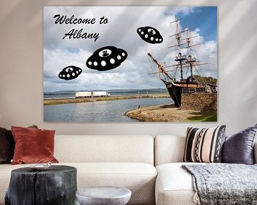 Welcome to Albany by Grüntyers .