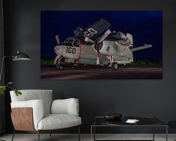 Koninklijke Marine Grumman US-2N Tracker. van Jaap van den Berg