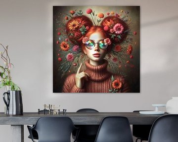 flowers out of her head van Bernhard Karssies