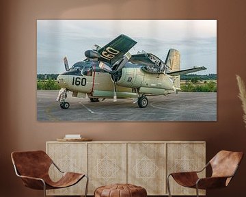 Koninklijke Marine Grumman US-2N Tracker. van Jaap van den Berg