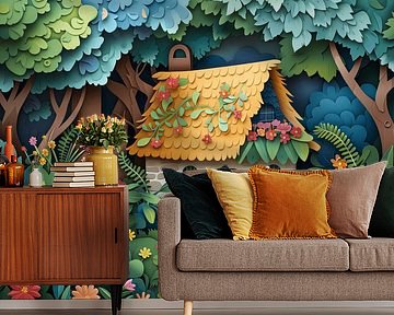 Hütte im Märchenwald von Dream Drip