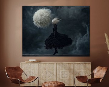 The Moon | Stylized Feminine Essence van Karina Brouwer