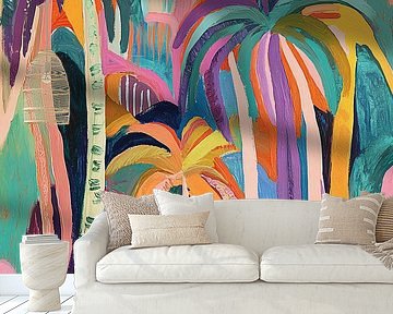 Palm trees by haroulita