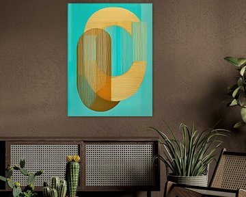 Modern abstract boho van Bert Nijholt