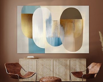 Moderne abstrait boho