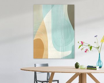 Modern abstrakt boho