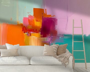 Farbenfroh, modern und abstrakt von Studio Allee