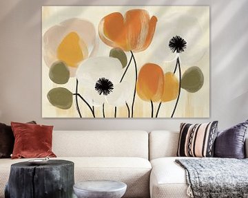 Bloemen abstract van Imagine