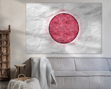 Japanese flag by Grüntyers .