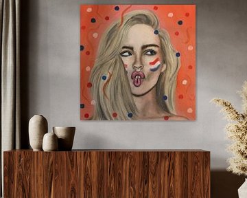 Happy Kingsday! van Debbie Vervoort