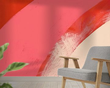 Skandinavisches abstraktes Interieur