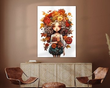 Autumn girl by haroulita