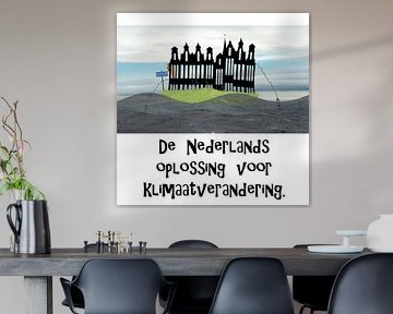 Klimaat crisis in Nederland.